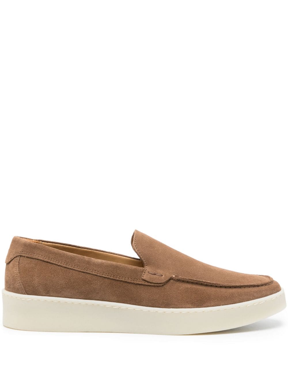 suede derby shoes - White & Grey Summer Men