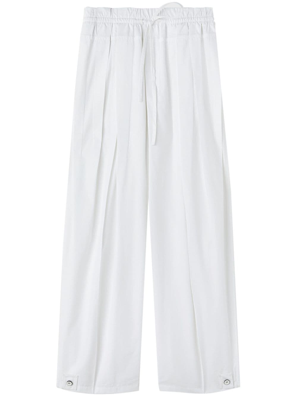 wide-leg cotton trousers - Jennifer outfit