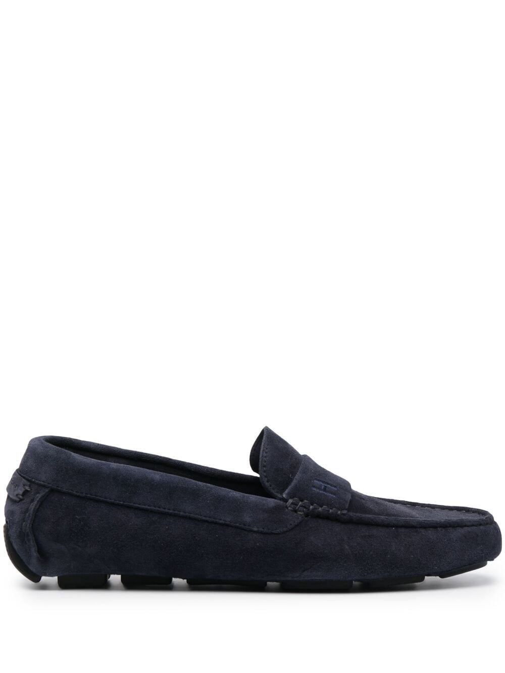 Monaco suede driving shoes - Classic Monochrome Business Casual Men